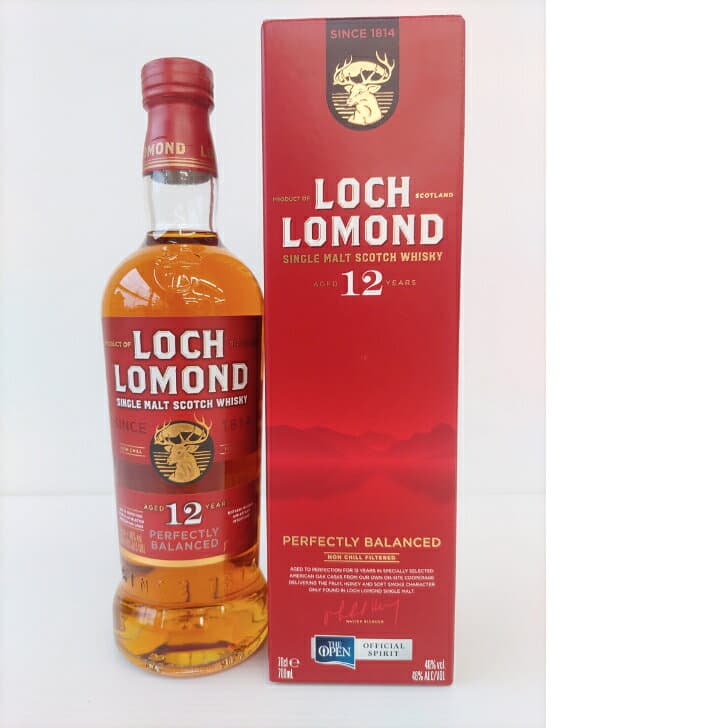 送料無料 ロッホローモンド12年 46度 700ml　シングルモルト東京ウイスキー＆スピリッツコンペティション2019，2020スコッチシングルモルト12年熟成以下の部カテゴリーウィナー2021ベストコストパフォーマンス賞