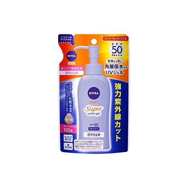 ニベアサン プロテクトウォータージェル SPF50/PA+++ つめかえ用 125g 【SB04713】