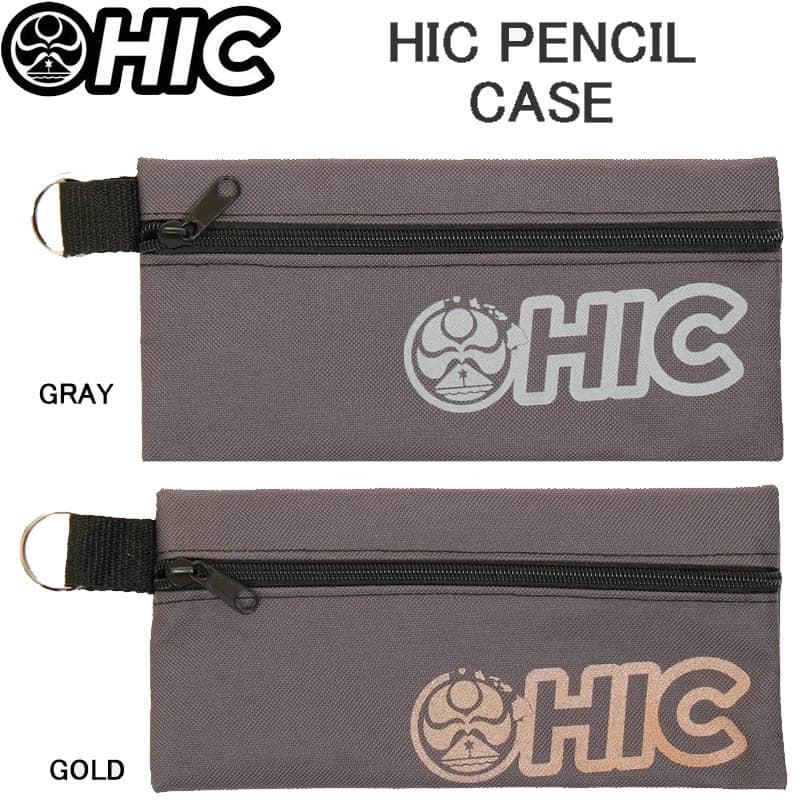 HIC エイチアイシー ペンケース HIC PENCIL CASE HICドットマーク ハワイ諸島 小物入れ ポーチ ペンポーチ ケース ハワイ雑貨【ハワイアン雑貨 サーフブランド ハワイ・カイルア Hawaii HIC hic サーフショップ 小物 かわいい 新品】