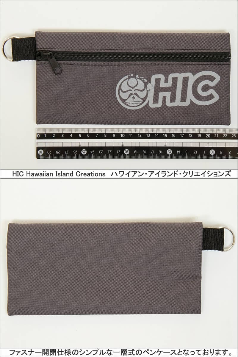 HIC エイチアイシー ペンケース HIC PENCIL CASE HICドットマーク ハワイ諸島 小物入れ ポーチ ペンポーチ ケース ハワイ雑貨【ハワイアン雑貨 サーフブランド ハワイ・カイルア Hawaii HIC hic サーフショップ 小物 かわいい 新品】 thumbnail 2
