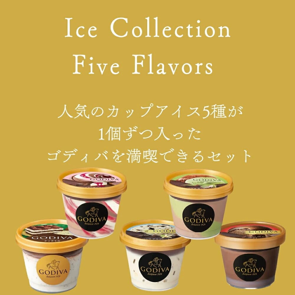 【300円オフクーポン！早い者勝ち！】敬老の日 ゴディバ アイスクリーム おすすめ5個セット GODIVA godiva thumbnail 2