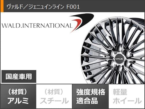 【タイヤ交換対象】ランドクルーザー300用 サマータイヤ ヨコハマ パラダ スペック-X PA02 285/45R22 114V REINF ヴァルド ジェニュインライン F001 10.0-22 タイヤホイール4本セット thumbnail 3