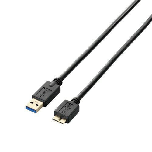 エレコム(ELECOM) USB3-AMB15BK ブラック USB3.0ケーブル A-microB 1.5m