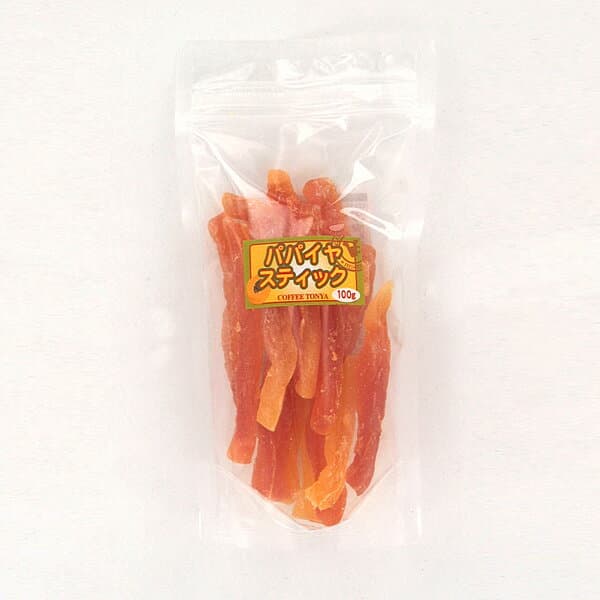 ドライフルーツ パパイヤスティック (100g)