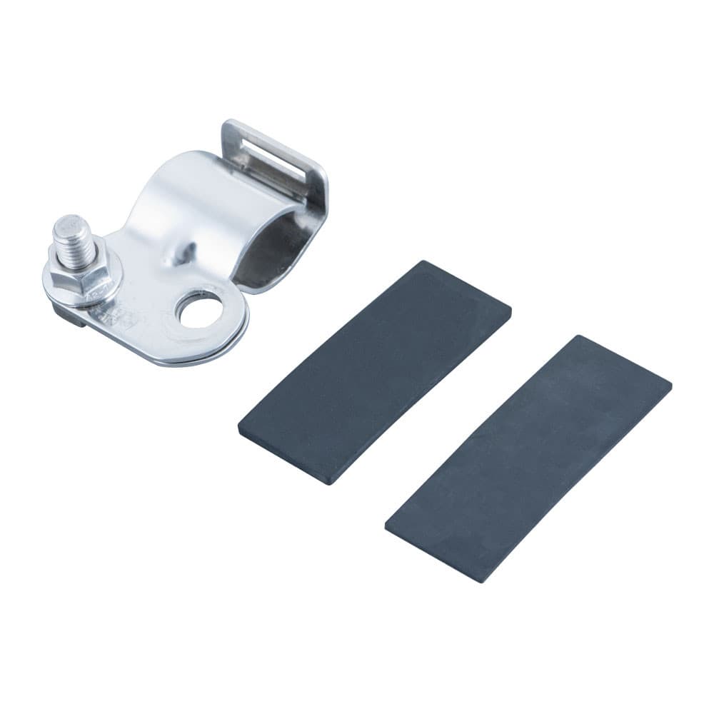 ジェットイノウエ NEWバックショットミラー取付バンド ステンレス メッキ 20-32mm対応 501488