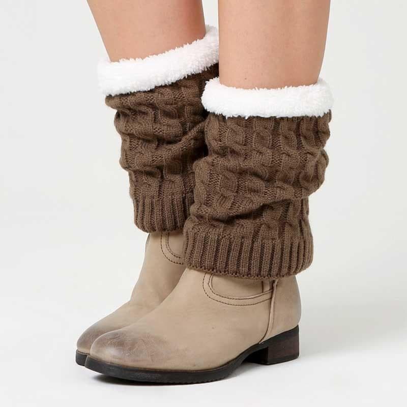 可愛い おしゃれ 裏起毛 睡眠 ブーツカバー 防寒 足首 冷え対策 冷房対策 冬 秋 ニット あったか 暖かい メンズ レディース 温活