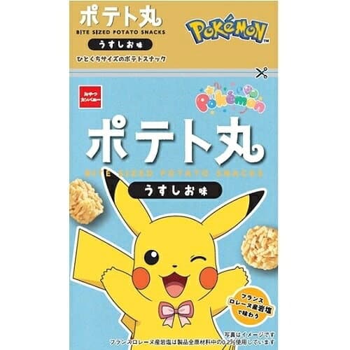 ポケモン ポテト丸 うすしお味 4連 じゃがいも ポテトスナック お菓子