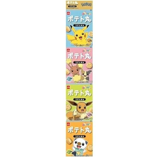 ポケモン ポテト丸 うすしお味 4連 じゃがいも ポテトスナック お菓子 thumbnail 3