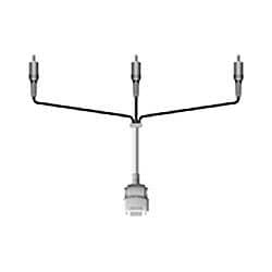 【中古】 JVC KENWOOD ケンウッド Victor ビクター ピンプラグX3-Dプラグコンポーネントビデオコード 2M VX-DS220