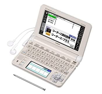【中古】 CASIO カシオ 電子辞書 エクスワード ビジネスモデル コンテンツ150 XD-U8500WE ホワイト