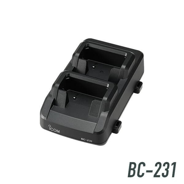 アイコム BC-231 2口充電器(DRC1用)