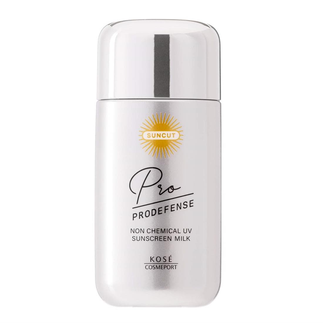 サンカット KOSE プロディフェンス ノンケミカル処方日焼け止め UV ミルク 紫外線吸収剤フリー 60mL 無香料 60ミリリットル (x 1)