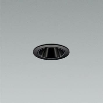 XD93315LEDベースダウンライト X-Pro 埋込穴φ50グレアレス 黒色鏡面コーン 高演色Ra92400lmクラス JDR65W相当 40°配光 電球色(2700K)コイズミ照明 施設照明