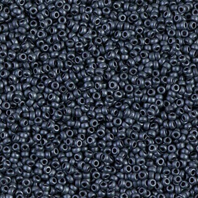 MIYUKIビーズ H5760 丸特小ビーズ 1.5mm 7g #2001 少量パック 約1750粒 ガラスビーズ ガラス ビーズ 15/0 日本産 国内産