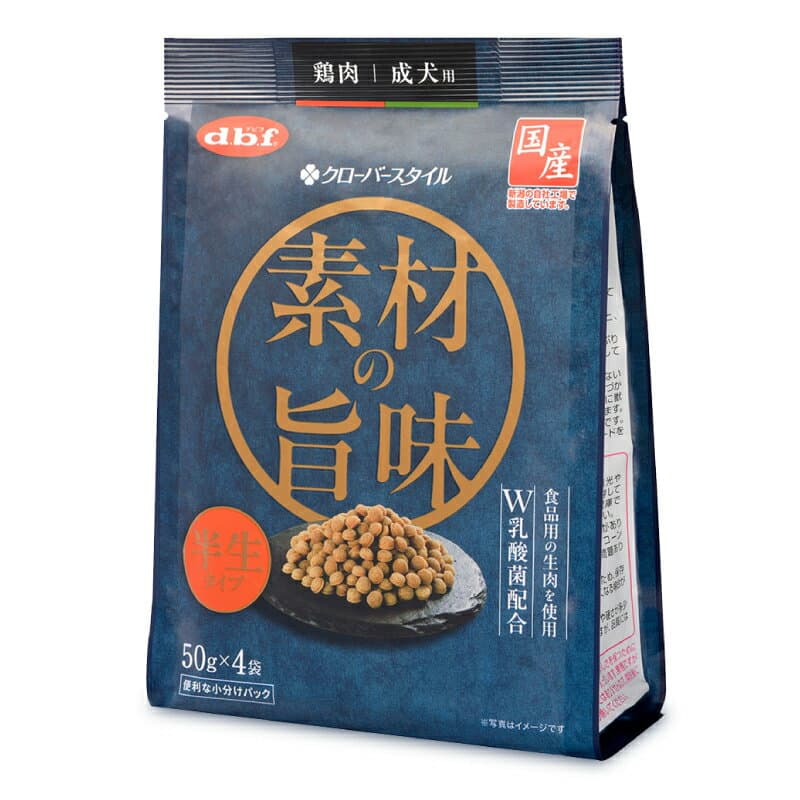 【マラソン限定クーポン配布中】デビフ クローバースタイル 素材の旨味 鶏肉 成犬 50g×4袋