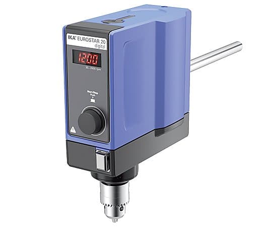 ★ポイント最大16倍★【全国配送可】-電子制御撹拌機　ユーロスター20デジタル IKA 型番 EUROSTAR 20 digital 　JAN 4053411053826 aso 1-9943-22 ●在庫品 納期約 3営業日-【医療・研究機器】