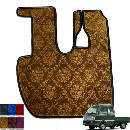 【受注製作】ローレルキルトフロアマット☆【スズキスーパーキャリー DA-16T （令和3年8月〜）運転席のみ】コスモス　ローレル レザーキルトフロアマット 軽トラ用品 車種別 内装 TURN製 ターン 人気 おすすめ オススメ スズキ