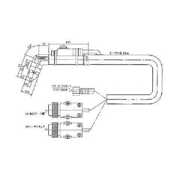 ダイヘンテクノサポート プラズマ切断トーチ CT-0302 1点