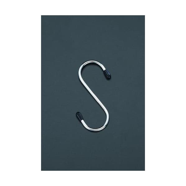 エスコ 50x3.2mm[ステンレス製]S型ロングフック EA638DW-10【2506DFD_3】