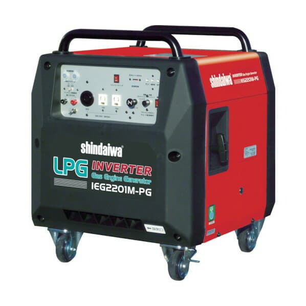 ※法人専用品※新ダイワ インバータ発電機(ガスエンジン) IEG2201M-PG 1点