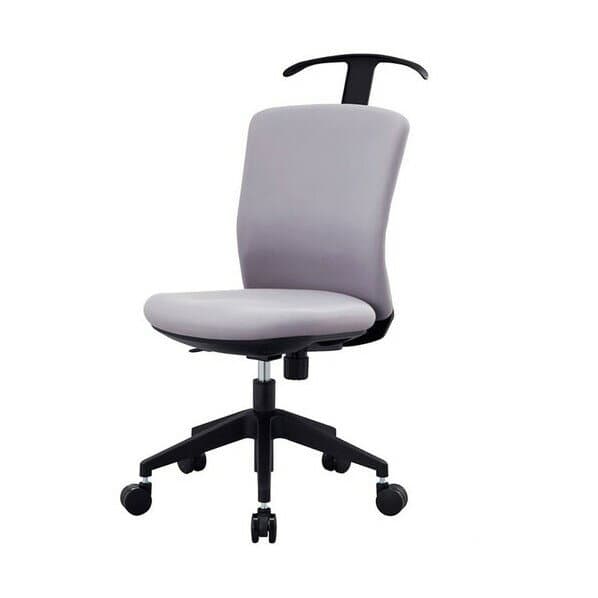 オフィスチェア HG1000-M2-F 可動肘付き 背ファブリック 座ファブリック グレー HG1000-M2-F-GL 1脚