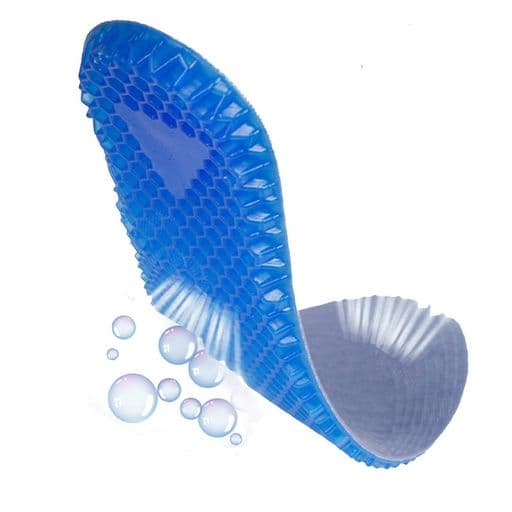 日進生活館ゼロインソールインソール夏インソール蒸れにくいブルーマジックインソールゲルクッション衝撃吸収中敷きクッション涼しいスーパー男性用女性用(L)