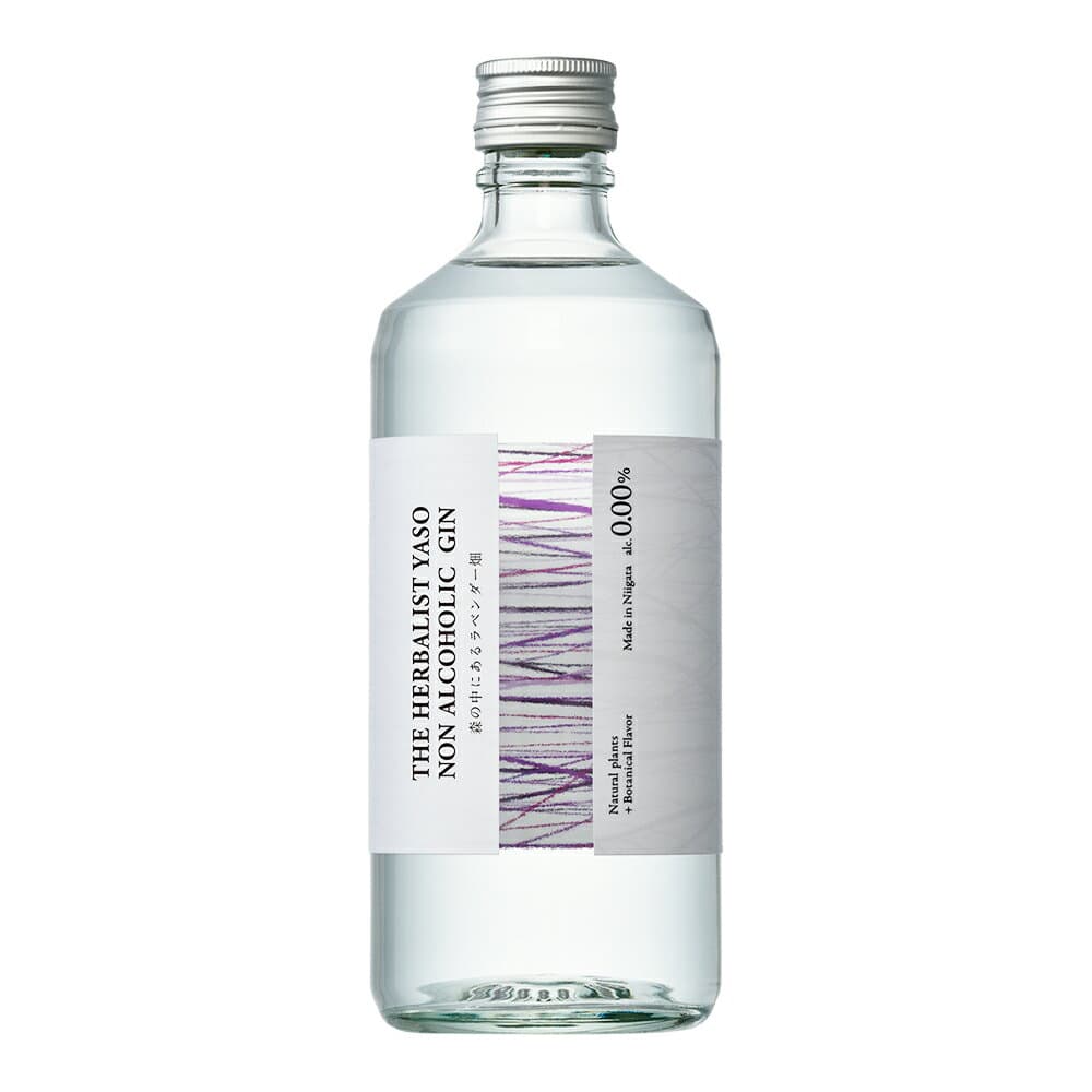 【正規品】THE HERBALIST YASO 森の中にあるラベンダー畑 NON ALCOHOLIC GIN ノンアルコールジン 500ml 0.00％