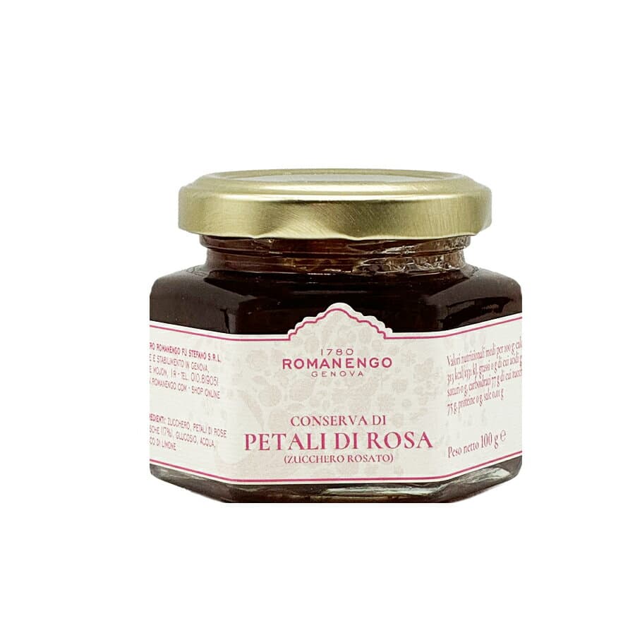 【賞味期限2026年5月30日】ピエトロ・ロマネンゴ ローズジャム(バラのジャム)100g※ラッピング不可