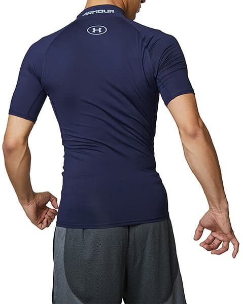 【20％OFF】公式 アンダーアーマー UNDER ARMOUR メンズ トレーニング アンダーシャツ UA ヒートギア ヒートギアアーマー モック ショートスリーブ ベースレイヤー コンプレッション インナー 1358576 アウトドア スポーツ thumbnail 3
