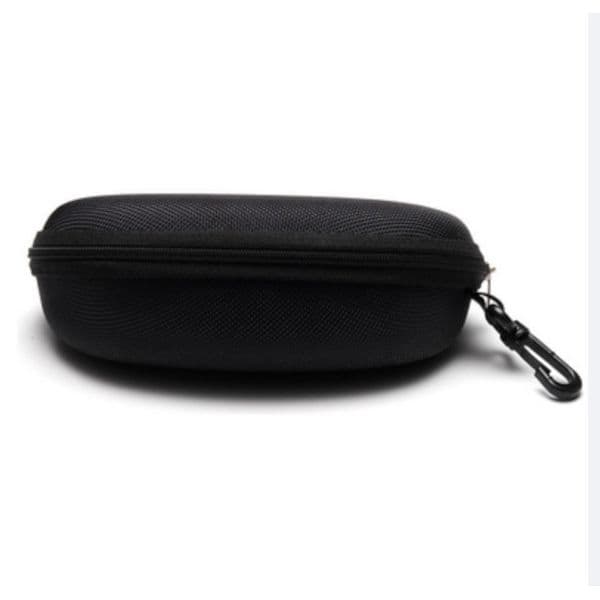 サングラスケース ブラック セミハードケース