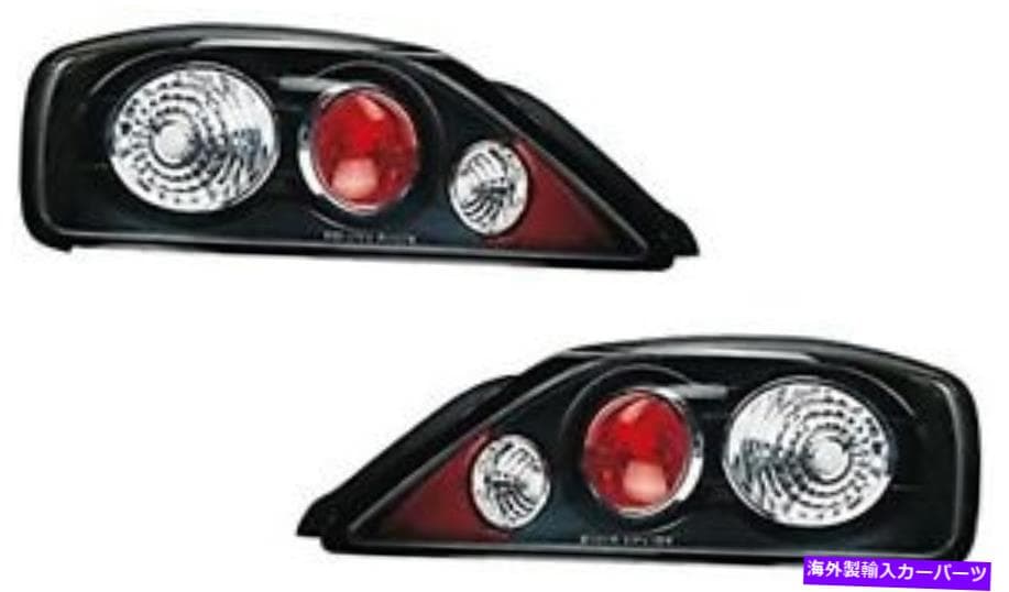 USテールライト SONARテールライトランプは日産シルビアS15 1999~2002のためにユーロブラックを設定します SONAR Tail Light Lamps Set Euro Black For Nissan SILVIA S15 1999~2002【並行輸入品】