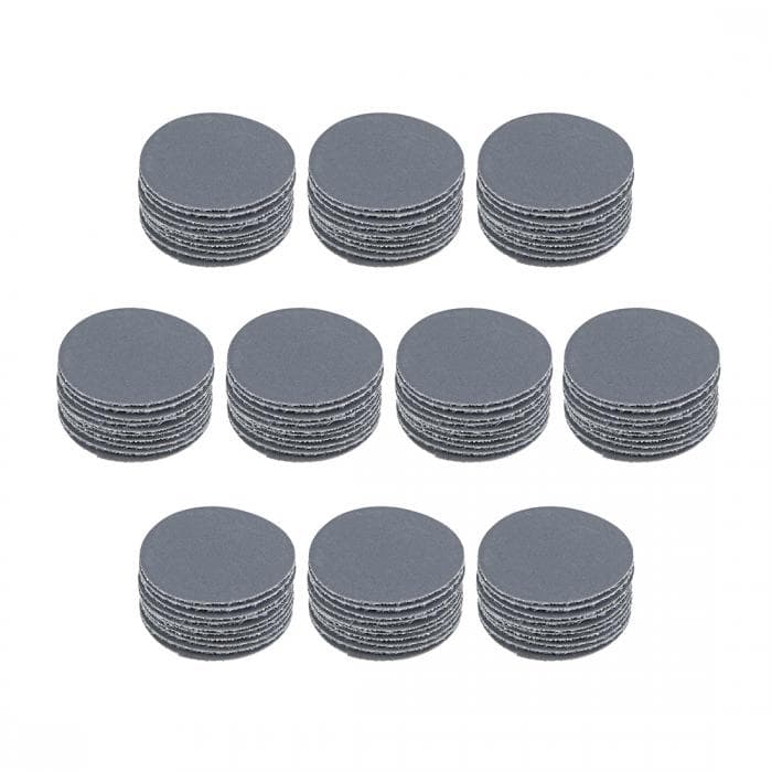 uxcell サンドペーパー サンドペーパーディスク 研磨サンドペーパー 直径25mm 湿式/乾式炭化ケイ素 1200グリット 100枚入り