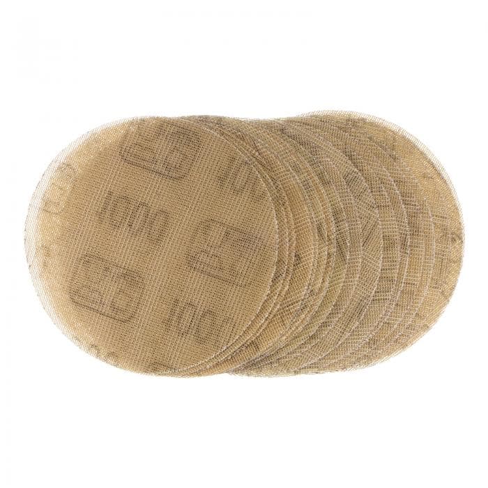 uxcell 20個入り メッシュサンディングディスク 5インチ フックアンドループサンディングネット 1000グリット ダストフリーアブレーシブパッドです 車 木材 ドライウォール 金属 研磨や研削