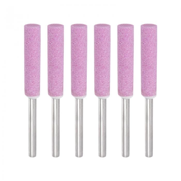 uxcell ダイヤモンドチェーンソーミル ダイヤモンドチェーンソーシャープナービット 5.5mm シリンダーヘッド エレクトリックチェーンソー グラインダーセラミック製品 6個入り