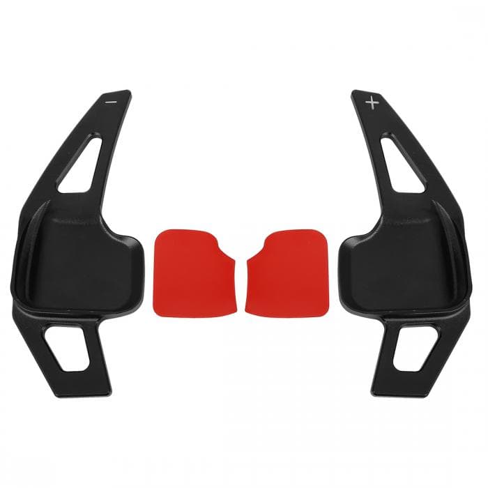 X AUTOHAUX ステアリングホイールシフトパドル アルミニウム合金製 ブラック ステアリングホイールシフトパドルシフター 拡張カバー BMWに対応 X1 X2 X3 X4 X5 X6 シリーズ F10 F22 F23 F30 F31 F33 F34