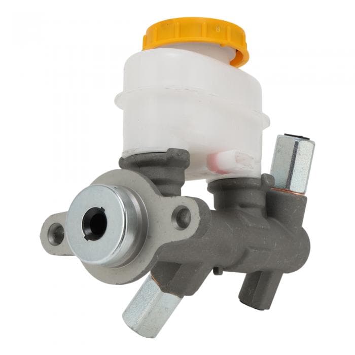 INFINAUTO 日産に対応サニー1990-1994用ブレーキマスターシリンダー460102M100付きリザーバー付きハイドロリックマスターシリンダーシルバートーンホワイトアルミニウム合金プラスチック1個