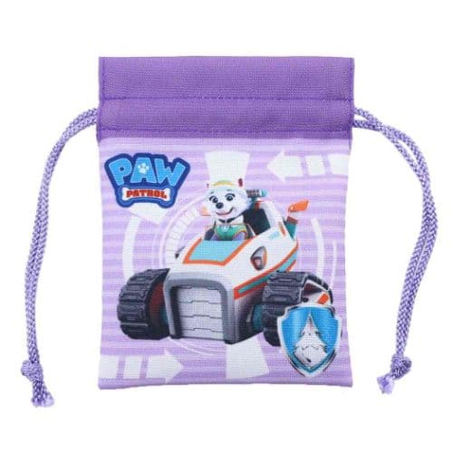 豆巾着 ミニ巾着袋 パウパトロール ビークル エベレスト マリモクラフト まめきんちゃく 小物入れ アニメメール便可