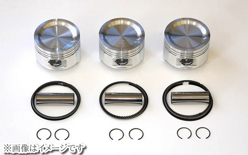【個人宅発送可能 】 TRUST トラスト GReddy 鍛造ピストンキット by OS技研 68.1φ K6Aターボ ピストンキット (13596600)