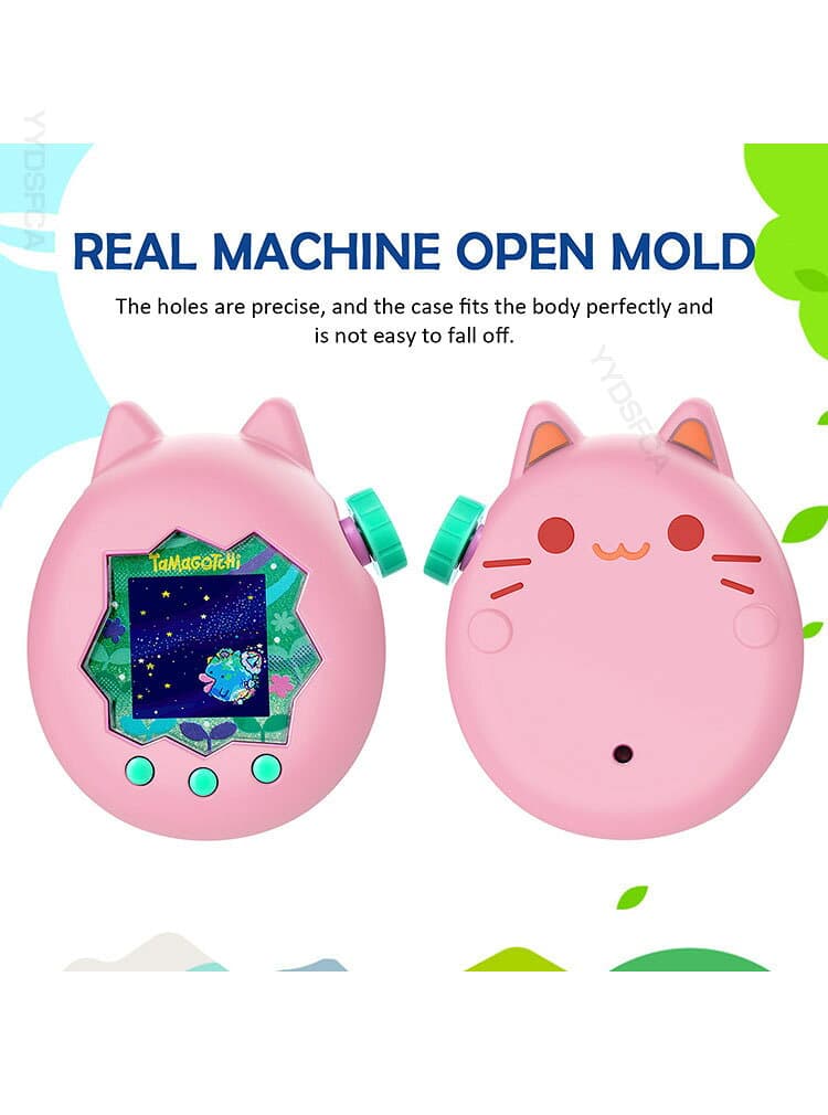 Tamagotchi Paradise ケース 耐衝撃 たまごっちパラダイス カバー シリコン素材 CASE ミニゲーム機保護ケース パープルスカイ ピンクランド ブルーウォーター 落下防止 人気 おすすめ おしゃれ 携帯ゲーム機保護カバー tamagotchi paradise ソフトケース thumbnail 3