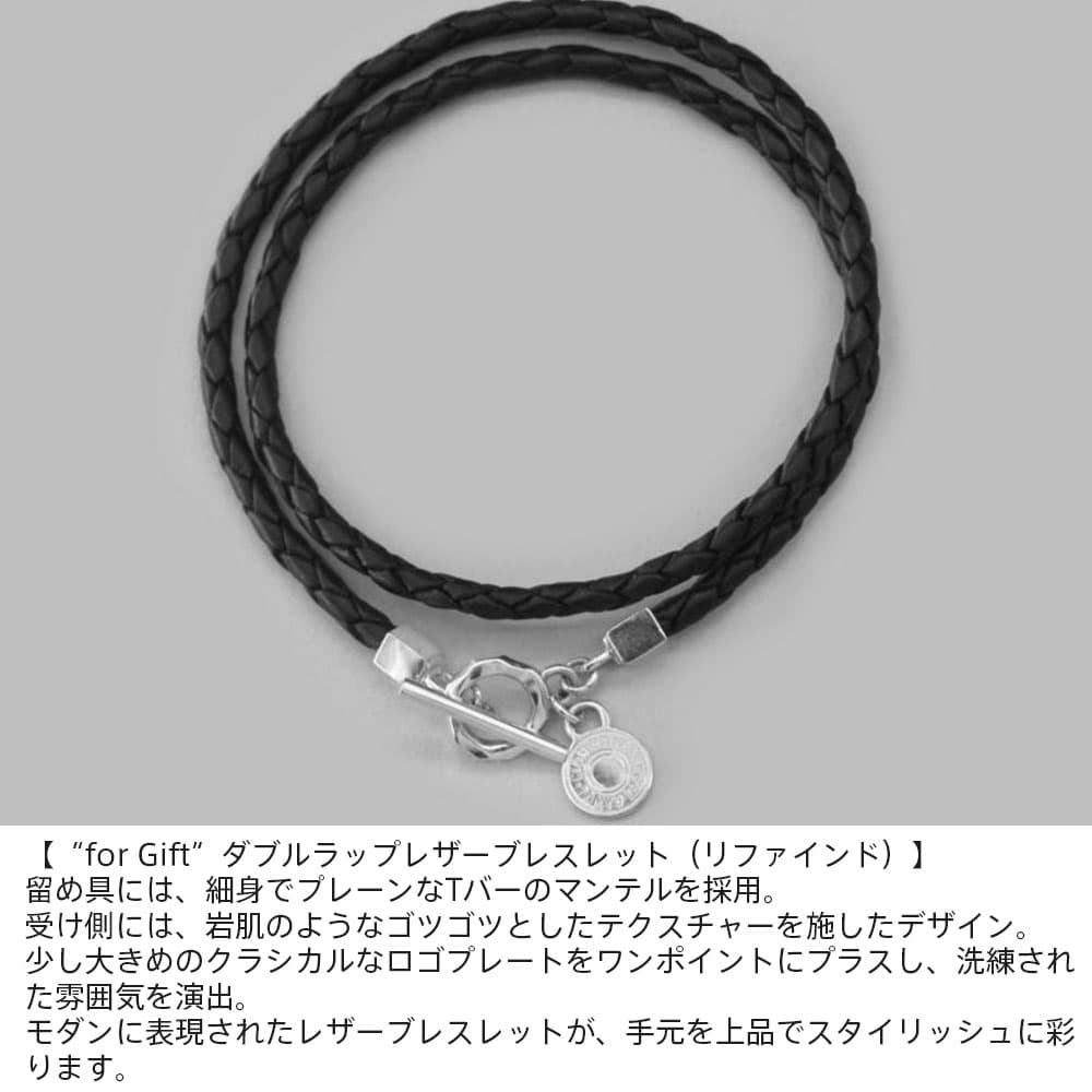 もうすぐ終了！クーポンで10％OFF 9日1時59分まで ライオンハート ダブルラップ レザーブレスレット リファインド シルバー925 本革 牛革 メンズ ブランド thumbnail 3