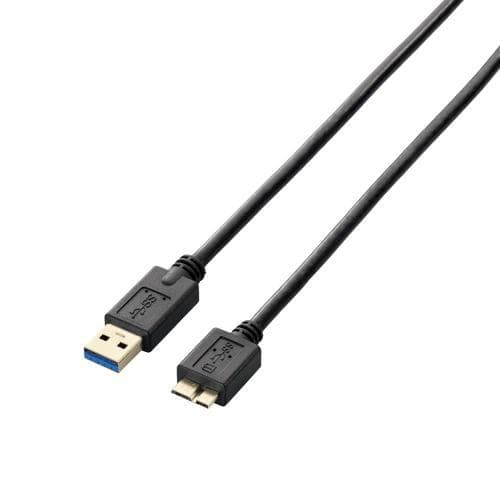 エレコム ELECOM USB3.0ケーブル（A-microB） USB3-AMB15BK