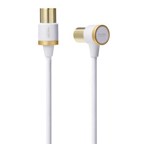 エレコム ELECOM エレコム ELECOM TV接続用アンテナケーブル DH-ATLS48K20WH