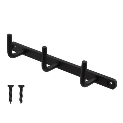 ハイロジック スタイリッシュ 3連ラインフック ブラック 1個入 58646