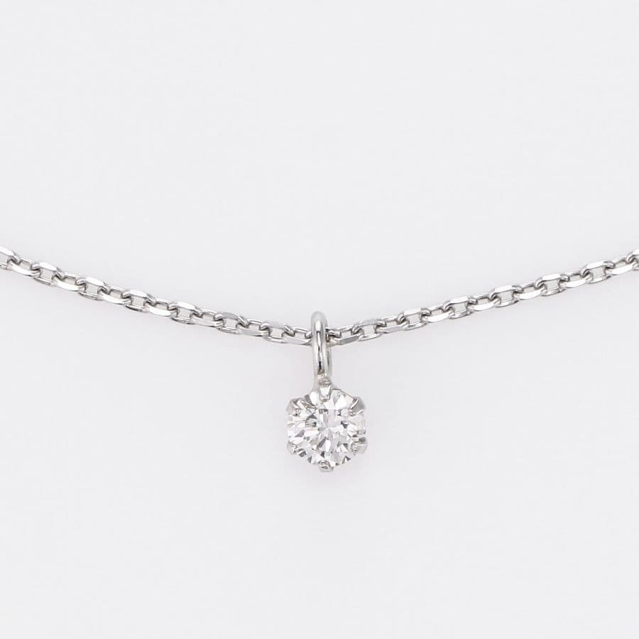 ブレスレット レディース プラチナ ダイヤモンド 一粒 0.05ct 19cmまで調節可能 シンプル 普段用 人気 ブレスレット SIクラス GOODカット プラチナ ダイヤ ブレス 日本製 金属アレルギー ニッケルフリー ジュエリー プレゼント ギフト 記念日 華奢 thumbnail 2