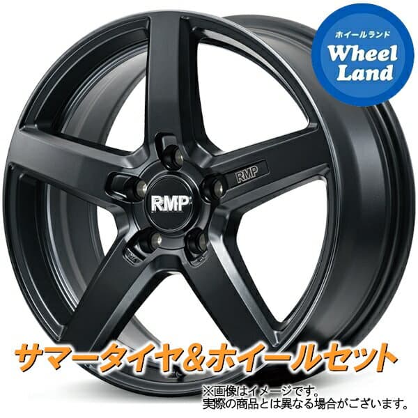 【15日（日）お得なクーポン!!】【タイヤ交換対象】トヨタ アルファードHV 20系 MID RMP 050F カットグラファイト ヨコハマ ブルーアース RV RV-03 245/40R19 19インチ サマータイヤ&ホイールセット 4本1台分