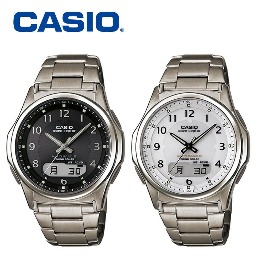 カシオ 腕時計 メンズ ソーラー 電波 時計 カシオ ソーラー電波時計 CASIO 正規品 ソーラー充電 チタン 電波ソーラー マルチバンド6 電波ソーラー腕時計 5気圧防水 デジアナ表示 誕生日 就職 入学 実用的 防災 敬老の日 ギフト 送料無料 ポイント7倍 【RSL】