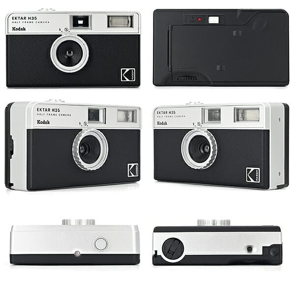 【エントリーでPt5倍】Kodak ハーフサイズフィルムカメラ 本体 35mm フィルム 電池 セット EKTAR H35 Half Frame Camera 4色 KODAK GOLD200 カラーネガ フイルム 36枚撮り アルカリ電池 単4形 2本セット コダック プレゼント ハーフフレーム写真 送料無料 thumbnail 3