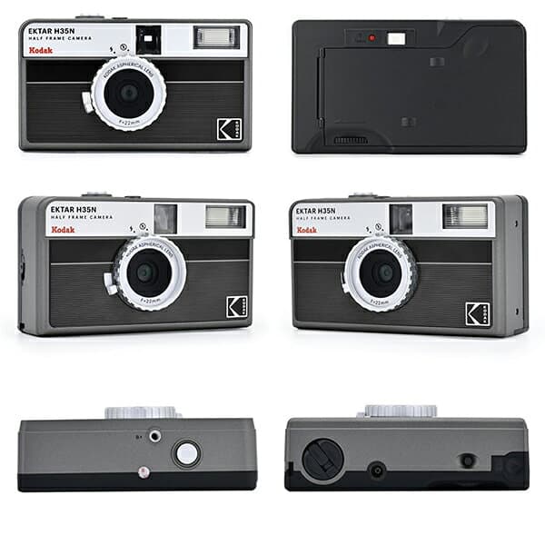 【エントリーでPt5倍】KODAK ハーフサイズフィルムカメラ 本体 35mm フィルム 電池 セット EKTAR H35N Half Frame Camera 全6色 KODAK GOLD200 カラーネガ フイルム 36枚撮り アルカリ電池 単4形 2本セット おしゃれ かわいい 送料無料 thumbnail 3