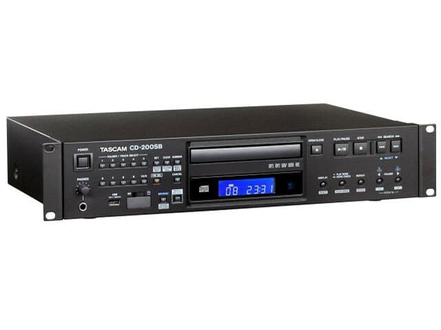 【新品、箱難、必ずご注文前に商品説明をお読みください】TASCAM　CDプレーヤー　CD-200SB　【KK9N0D18P】 thumbnail 2