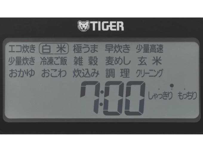 【新品、箱難、必ずご注文前に商品説明をお読みください】タイガー　炊飯器　炊きたて JRI-B100-K [ブラック]　【KK9N0D18P】 thumbnail 3